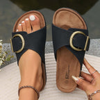 Sylvie Buckle Platform Sandals_3