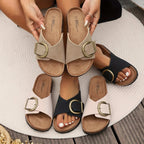 Sylvie Buckle Platform Sandals_8