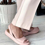Amelie Open Toe Flat Sandals_7