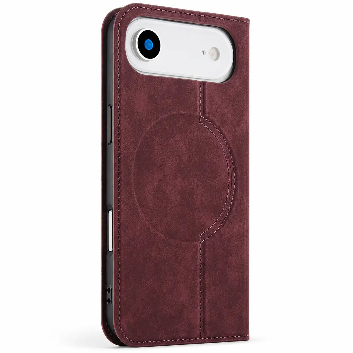 Leather MagSafe Flip Phone Case