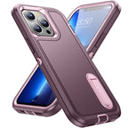 Heavy Duty iPhone Case with Built In Kickstand