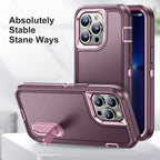 Heavy Duty iPhone Case with Built In Kickstand