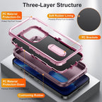 Heavy Duty iPhone Case with Built In Kickstand