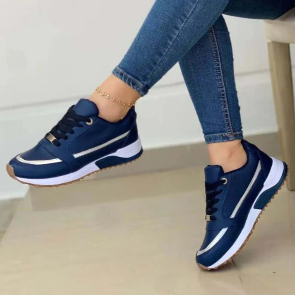 Zuri Cushioned Retro Sneakers_2