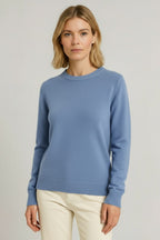 Gabriella Crew Neck Cashmere Sweater_5