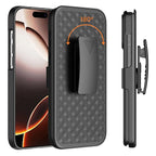 Rugged Hard Shell Case with Belt Holster Stand