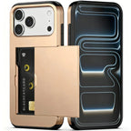 Sliding Card Holder Wallet iPhone Case