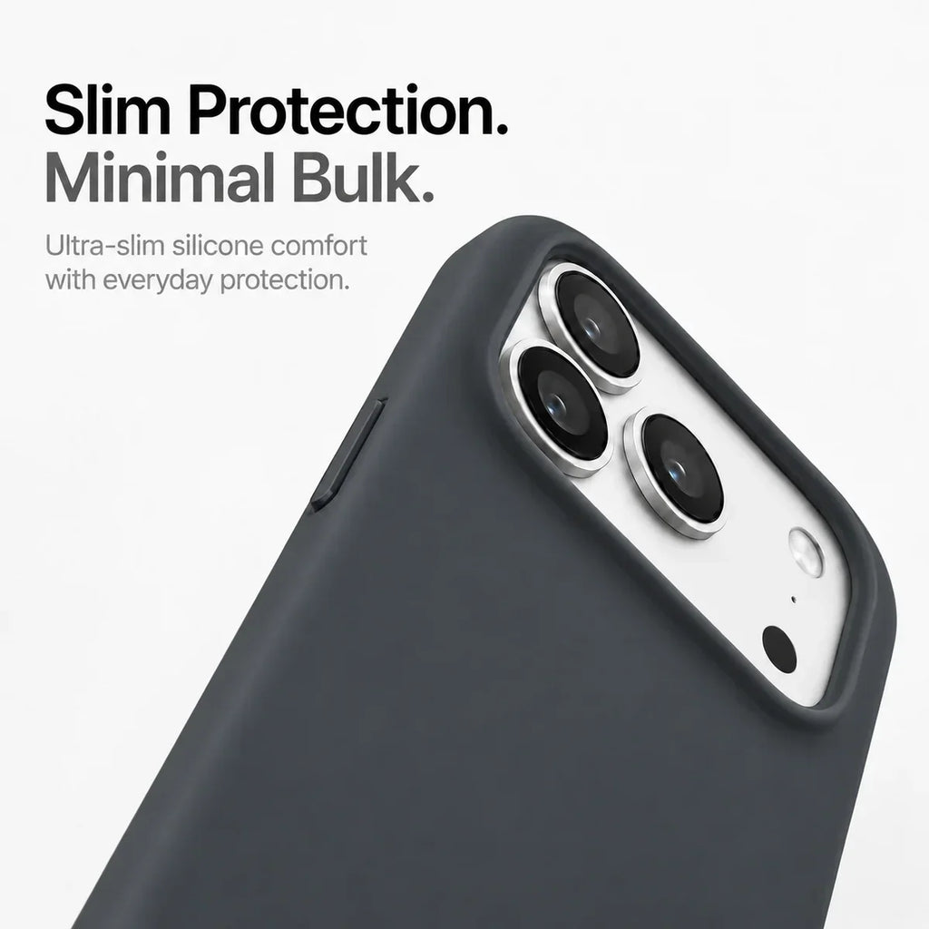 Soft Silicone MagSafe Phone Case
