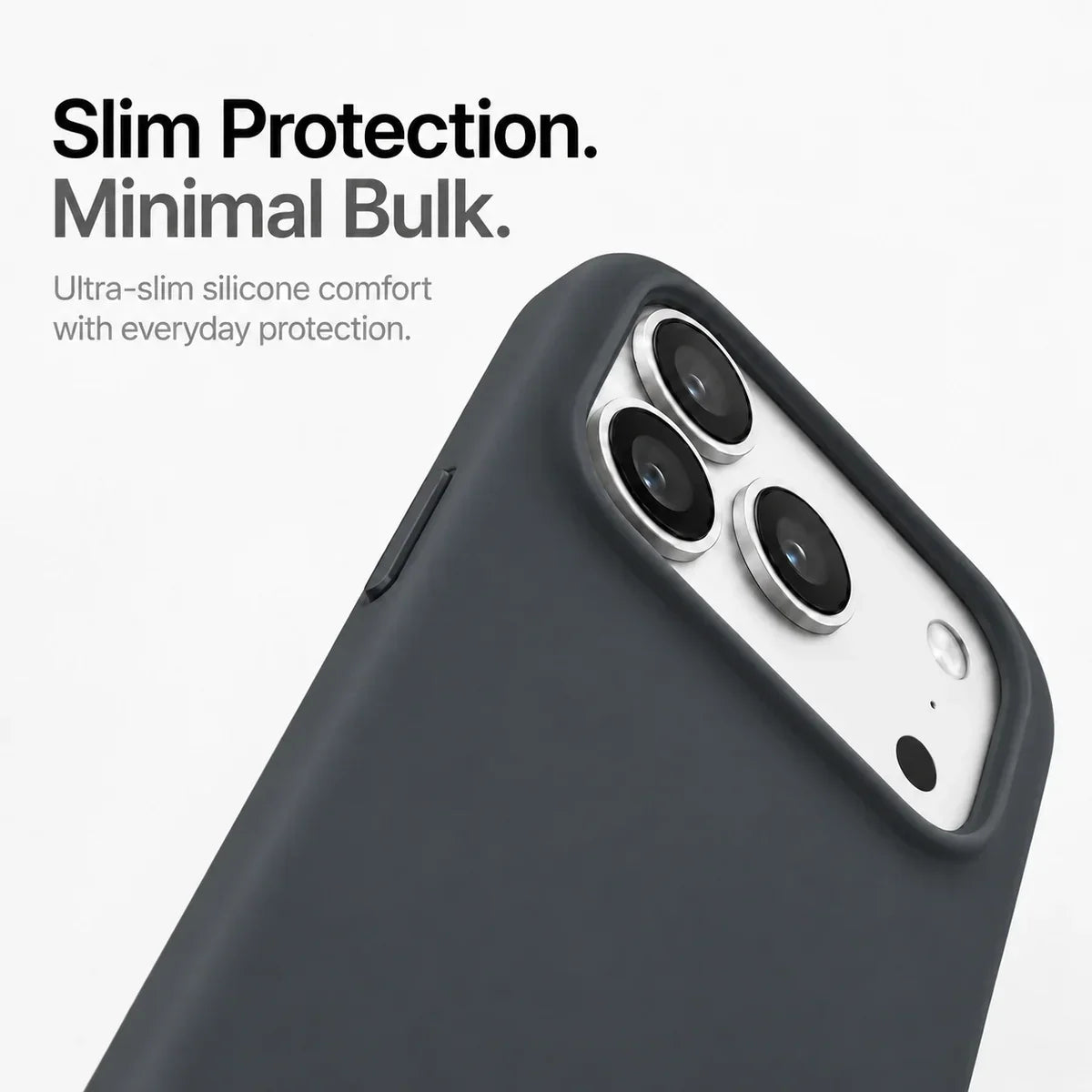 Soft Silicone MagSafe Phone Case
