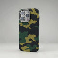 Camouflage Honeycomb Texture iPhone Case