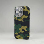 Camouflage Honeycomb Texture iPhone Case