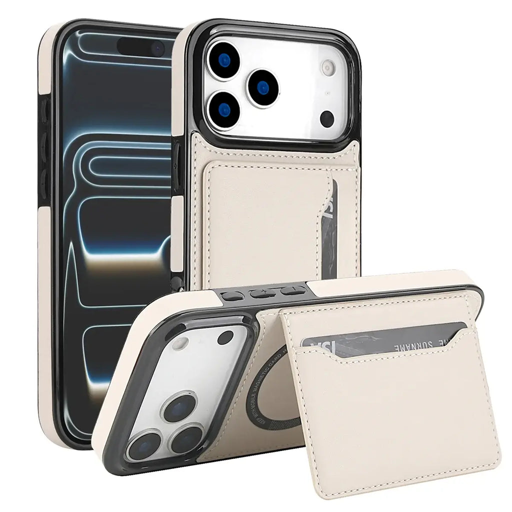 MagSafe Card Holder iPhone Case with Detachable Wallet