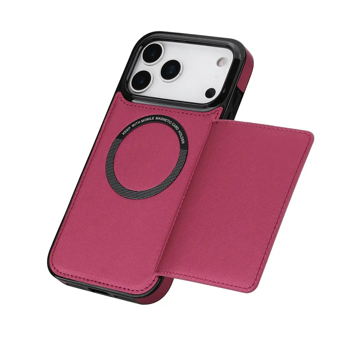 MagSafe Card Holder iPhone Case with Detachable Wallet