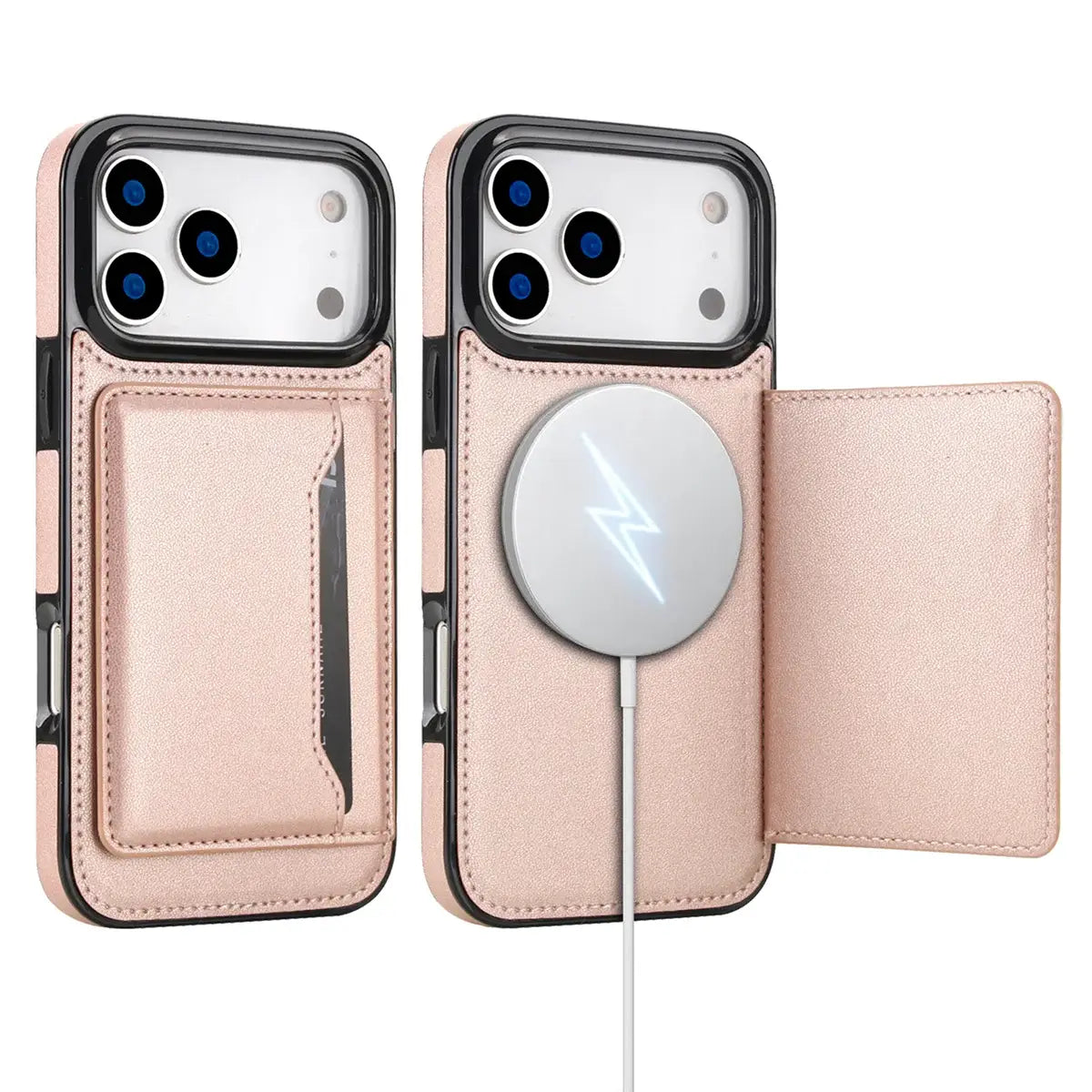 MagSafe Card Holder iPhone Case with Detachable Wallet