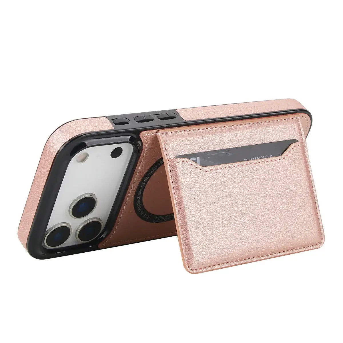 MagSafe Card Holder iPhone Case with Detachable Wallet