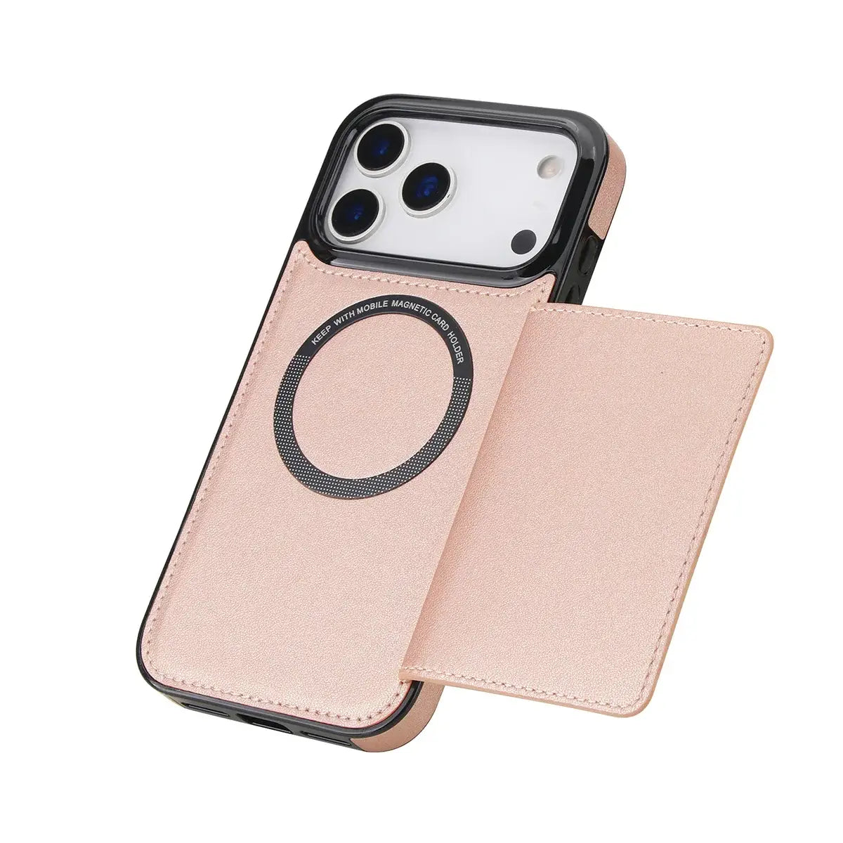 MagSafe Card Holder iPhone Case with Detachable Wallet