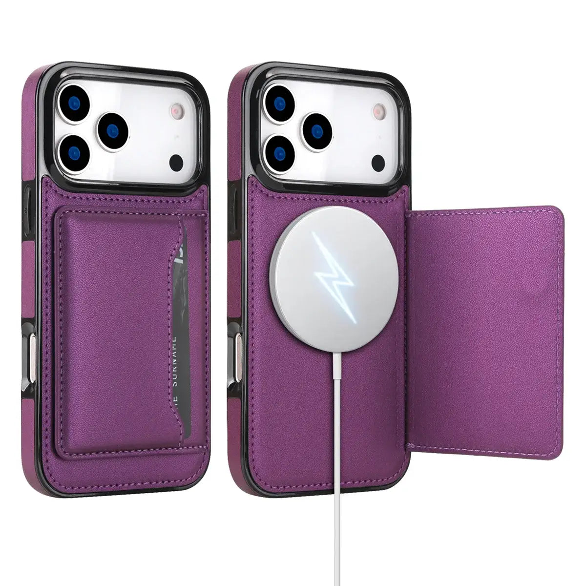 MagSafe Card Holder iPhone Case with Detachable Wallet