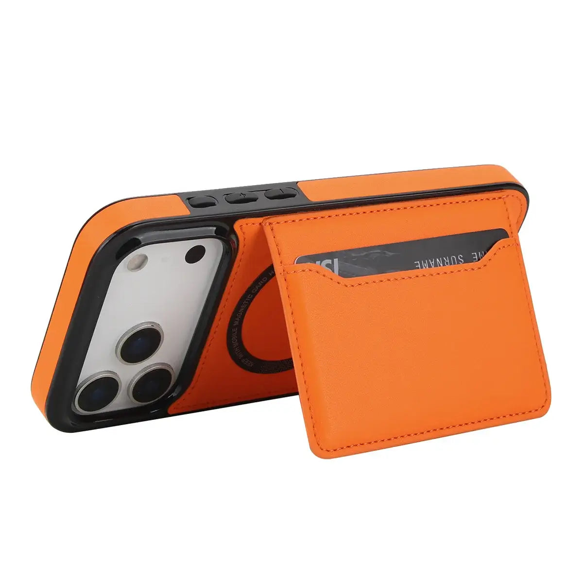 MagSafe Card Holder iPhone Case with Detachable Wallet