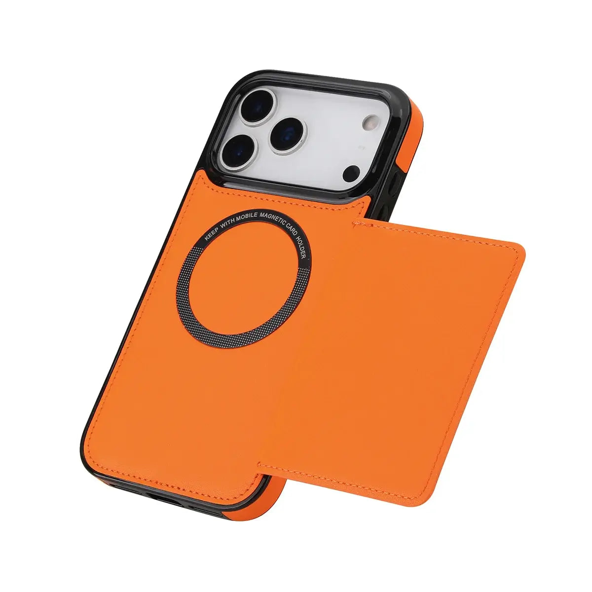 MagSafe Card Holder iPhone Case with Detachable Wallet