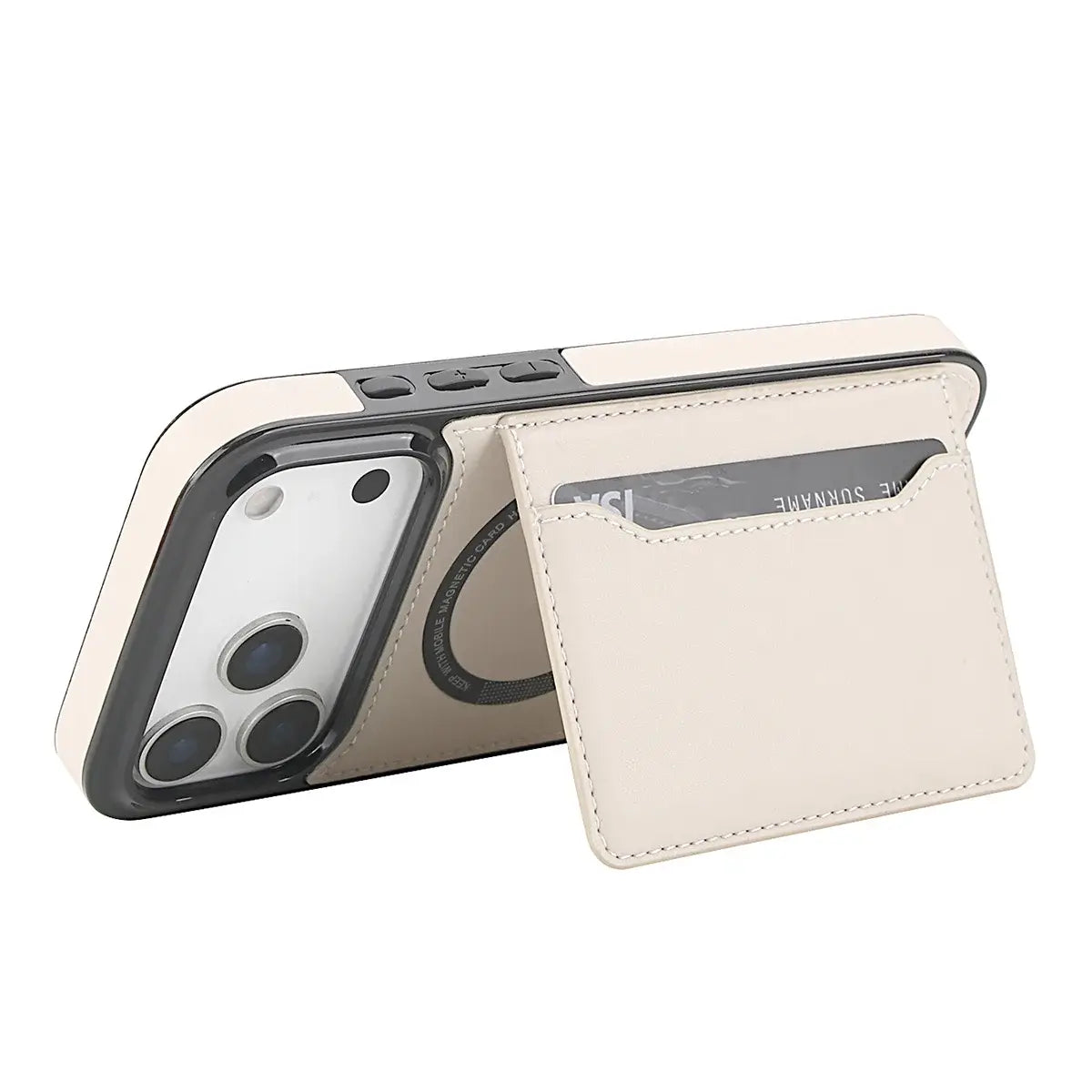 MagSafe Card Holder iPhone Case with Detachable Wallet