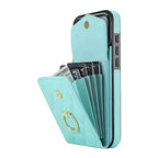 Quilted Crossbody iPhone Case with Ring Stand