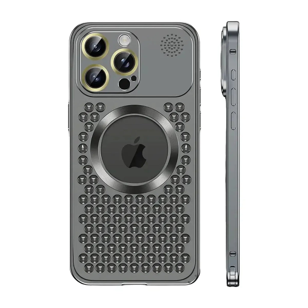 Hollow Dot Pattern MagSafe iPhone Case
