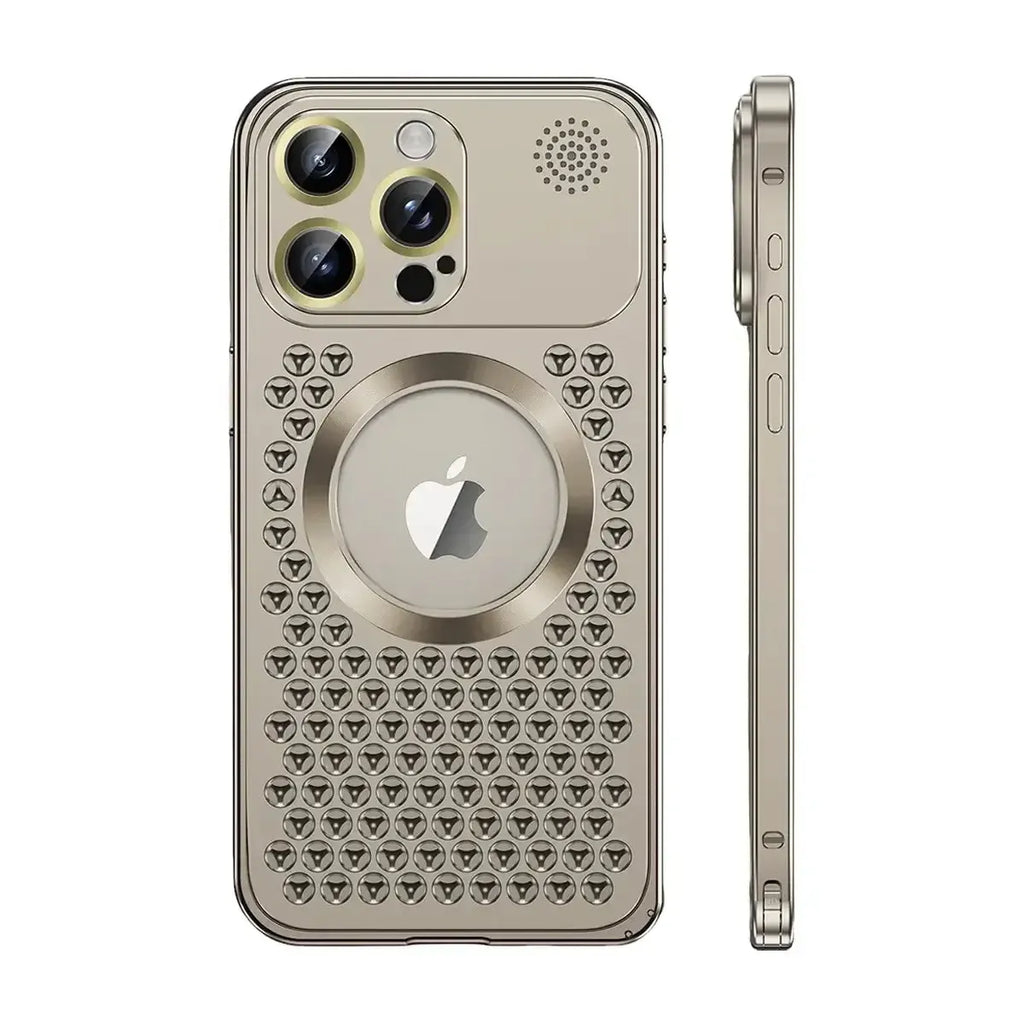 Hollow Dot Pattern MagSafe iPhone Case