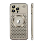 Hollow Dot Pattern MagSafe iPhone Case