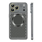 Hollow Dot Pattern MagSafe iPhone Case