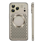 Hollow Dot Pattern MagSafe iPhone Case