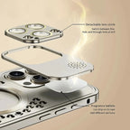 Hollow Dot Pattern MagSafe iPhone Case
