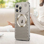 Hollow Dot Pattern MagSafe iPhone Case