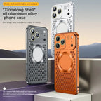Hollow Dot Pattern MagSafe iPhone Case