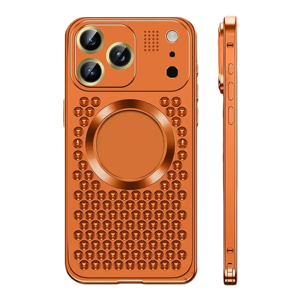 Hollow Dot Pattern MagSafe iPhone Case