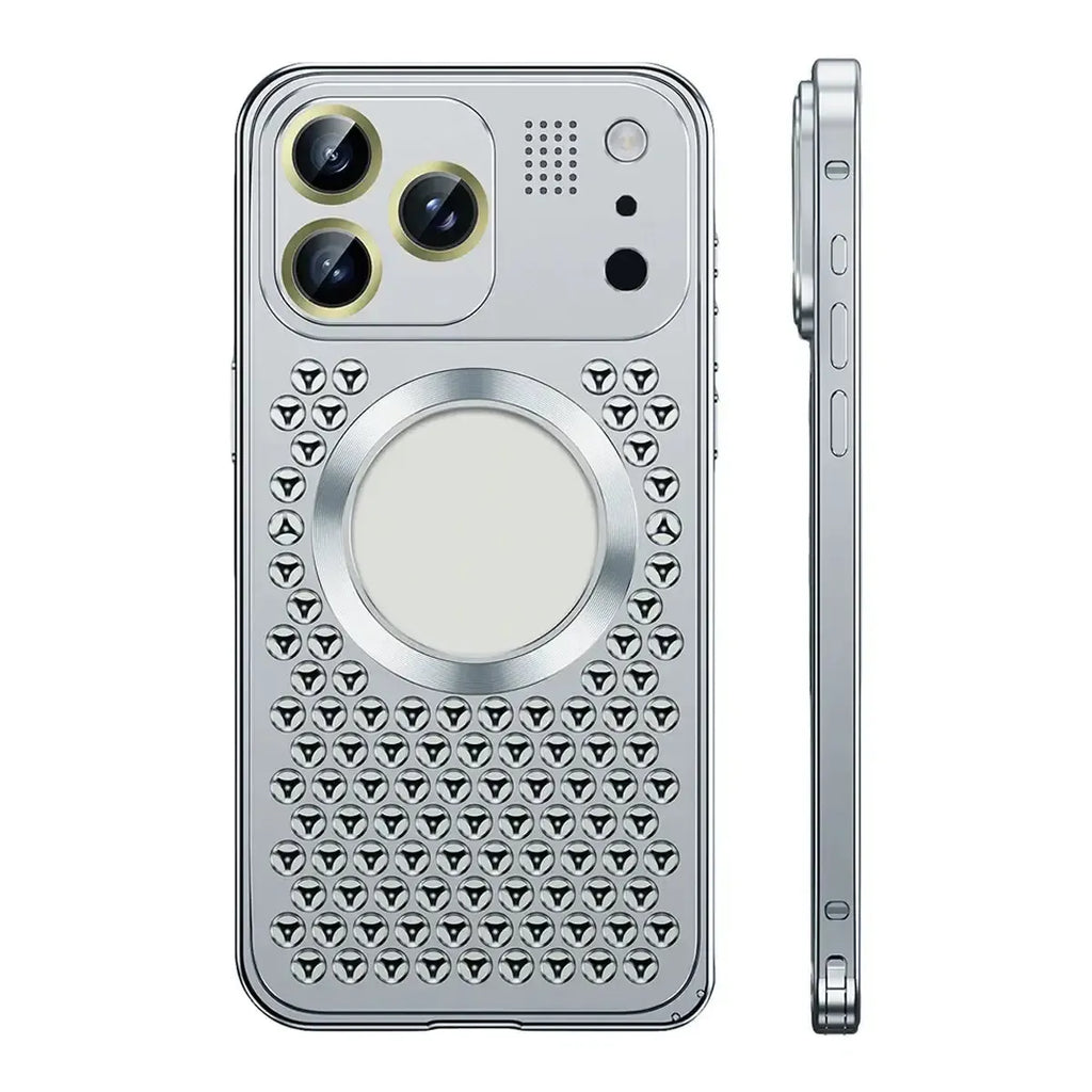 Hollow Dot Pattern MagSafe iPhone Case