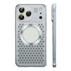 Hollow Dot Pattern MagSafe iPhone Case