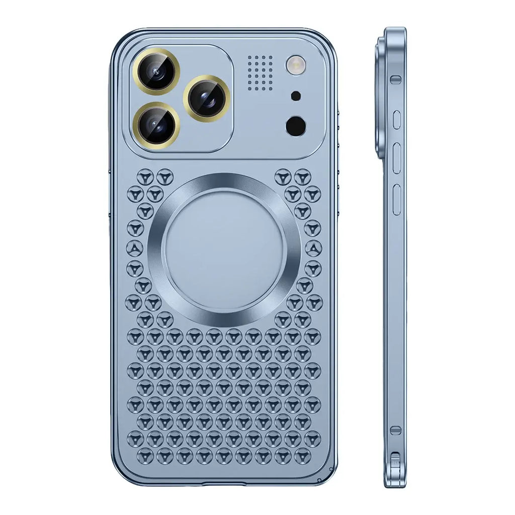 Hollow Dot Pattern MagSafe iPhone Case