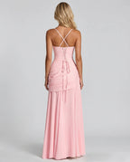 Runa Ruched Square Neck Maxi Dress_14