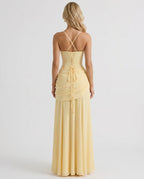 Runa Ruched Square Neck Maxi Dress_3