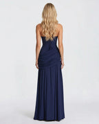 Runa Ruched Square Neck Maxi Dress_6