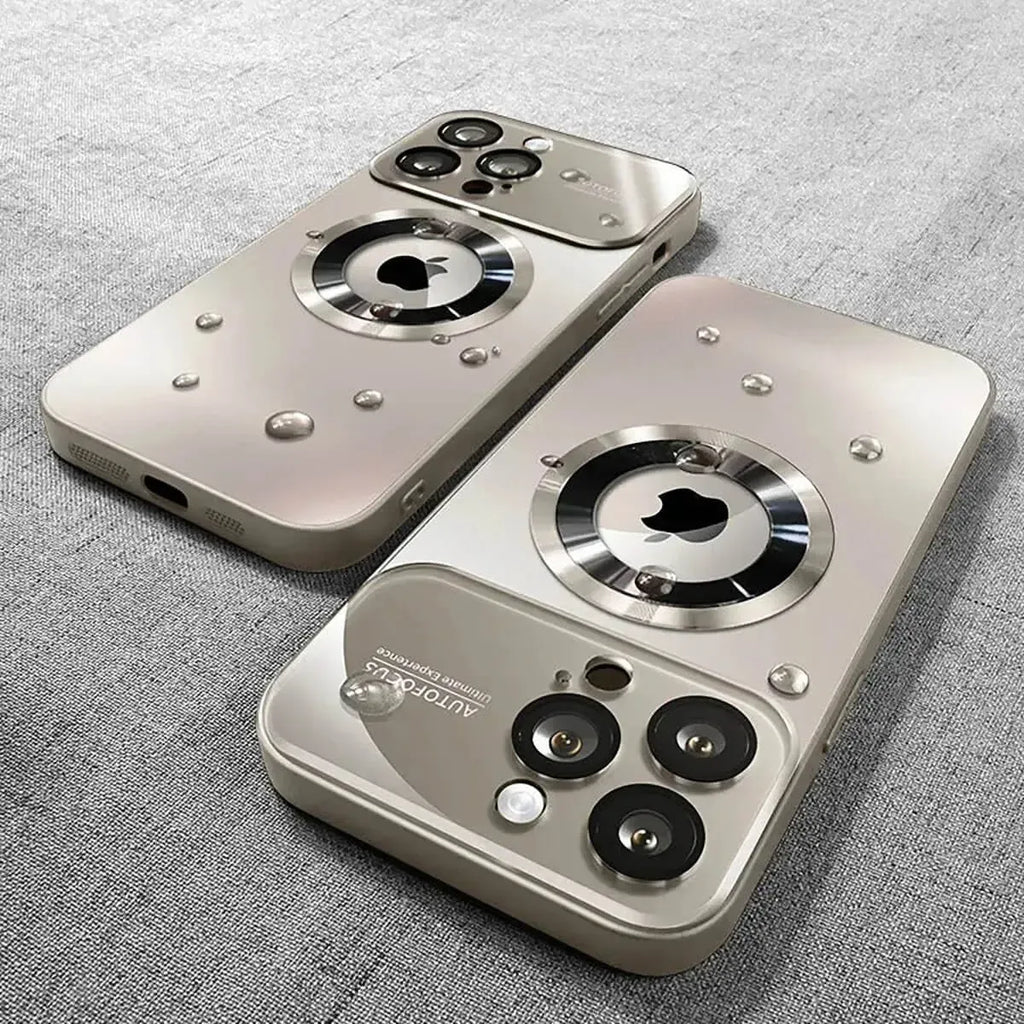 Glass Lens Cover MagSafe iPhone Case