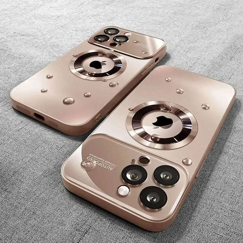 Glass Lens Cover MagSafe iPhone Case