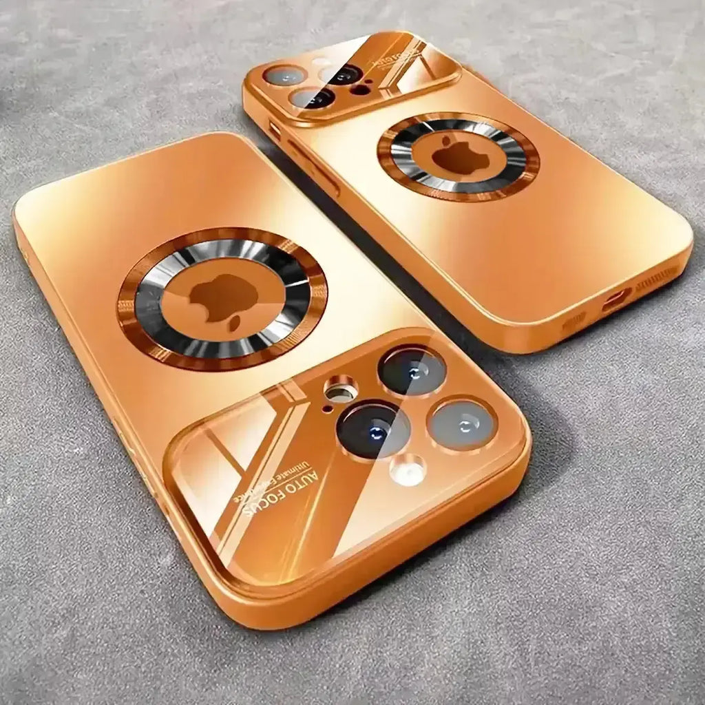 Glass Lens Cover MagSafe iPhone Case