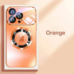 Glass Lens Cover MagSafe iPhone Case