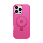 Frosted iPhone Case with Built In Ring Stand