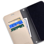 Leather Flip Folio iPhone Case Tab Closure