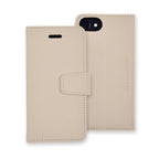 Leather Flip Folio iPhone Case Tab Closure