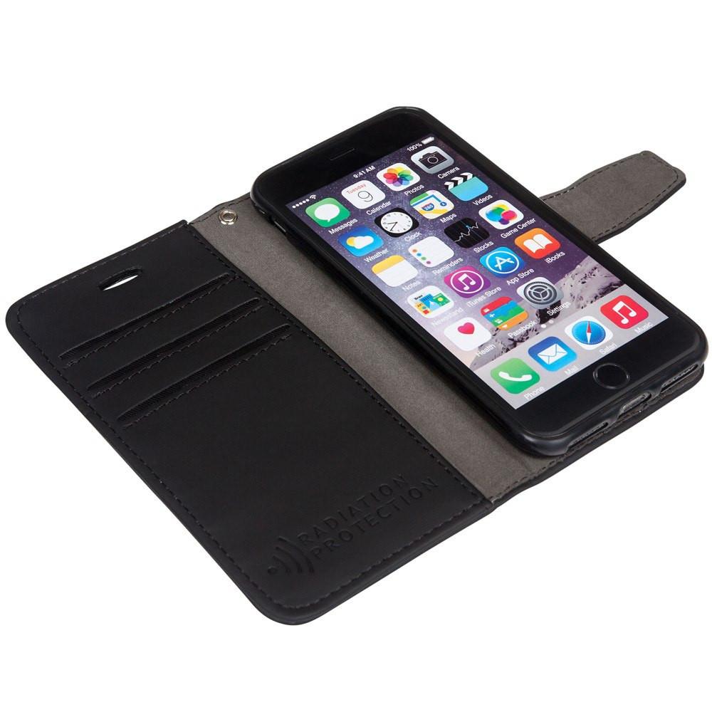 Leather Flip Folio iPhone Case Tab Closure