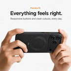 Carbon Fiber Phone Case with Ring Stand