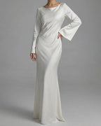 Lieke Long Sleeve Satin Maxi Dress_2